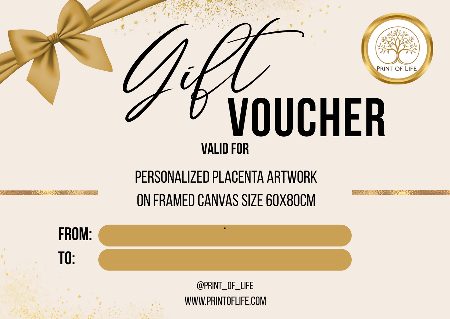 Gift Card Print of Life